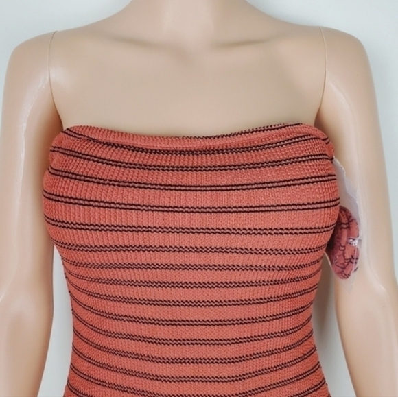 Kona Sol BROWN/PID medium coverage one piece swimsuit Size S - Picture 7 of 13